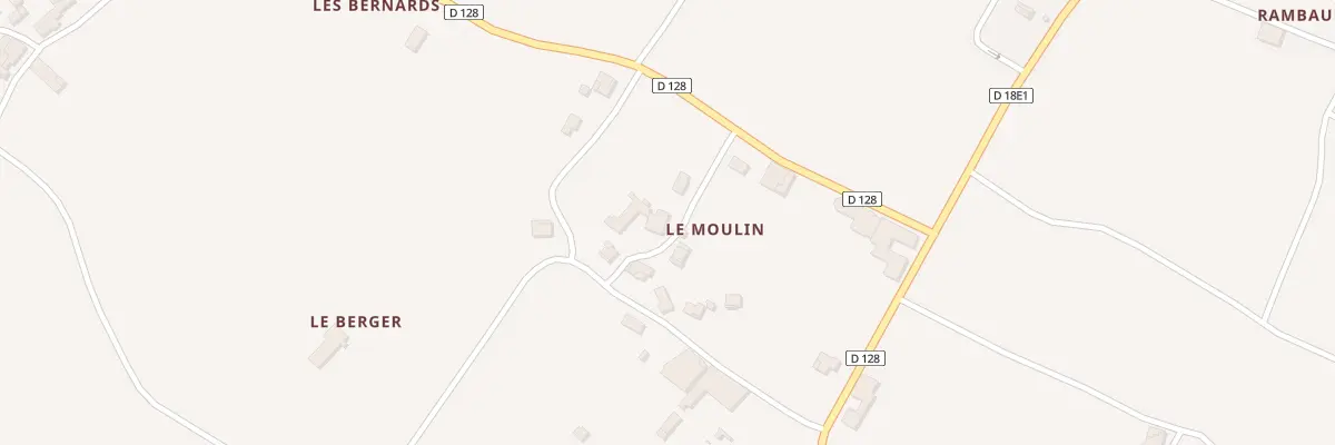 Plan du 12 Le Moulin à Saillans