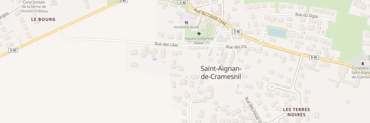 Plan du 20 Rue des Quesnots au Castelet