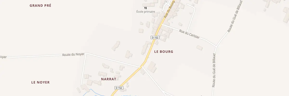 Plan du 5003 Le Bourg à Saint-Maigrin