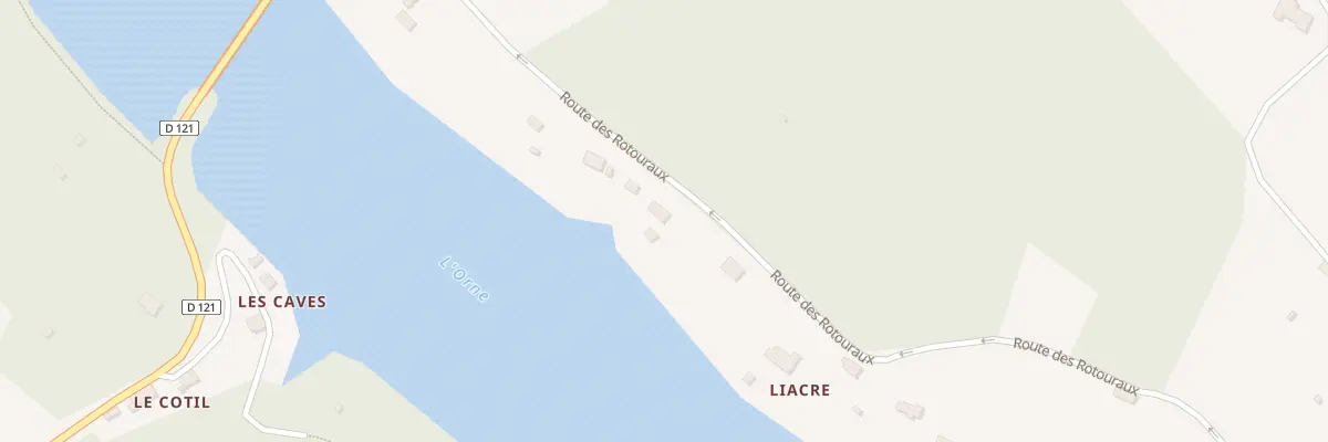 Plan du 2083 Rte des Rotouraux à Putanges-le-Lac