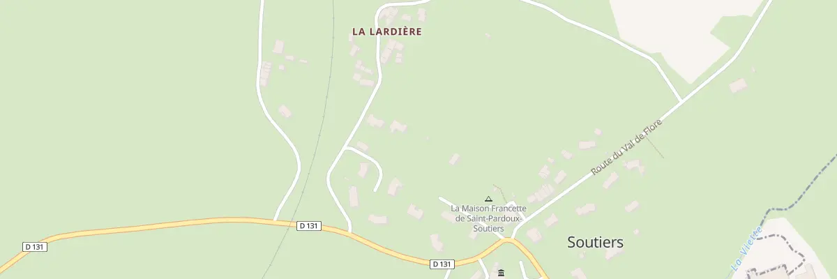Plan du 4 La Lardiere à Saint-Pardoux-Soutiers