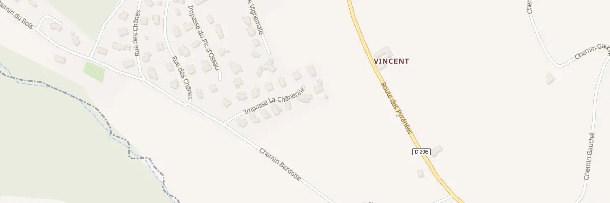 Plan du 12 Imp la Cheneraie à Maucor