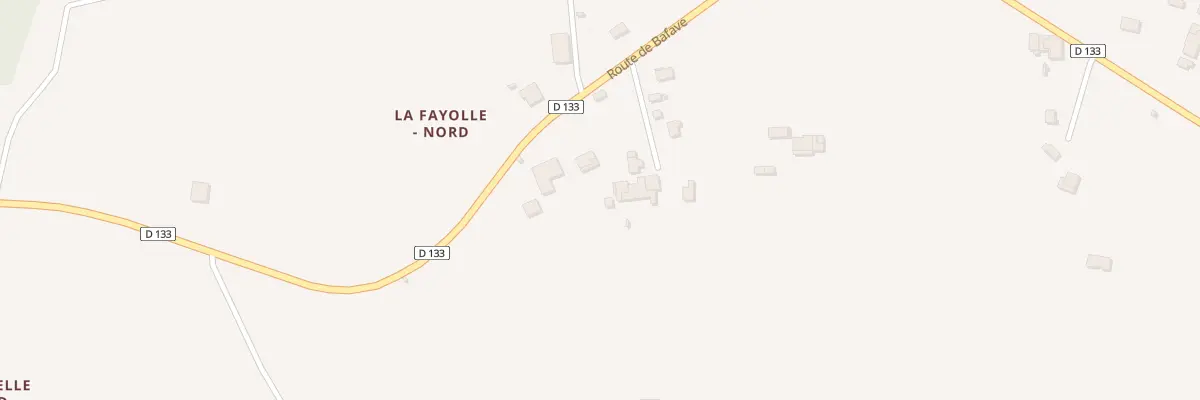 Plan du 1357 Rte de Bafave à Maransin