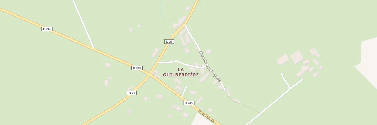 Plan du 1 Che des Hirondelles à Bazoches-au-Houlme