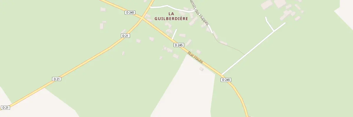 Plan du 5006 La Basse Guilberdiere à Bazoches-au-Houlme