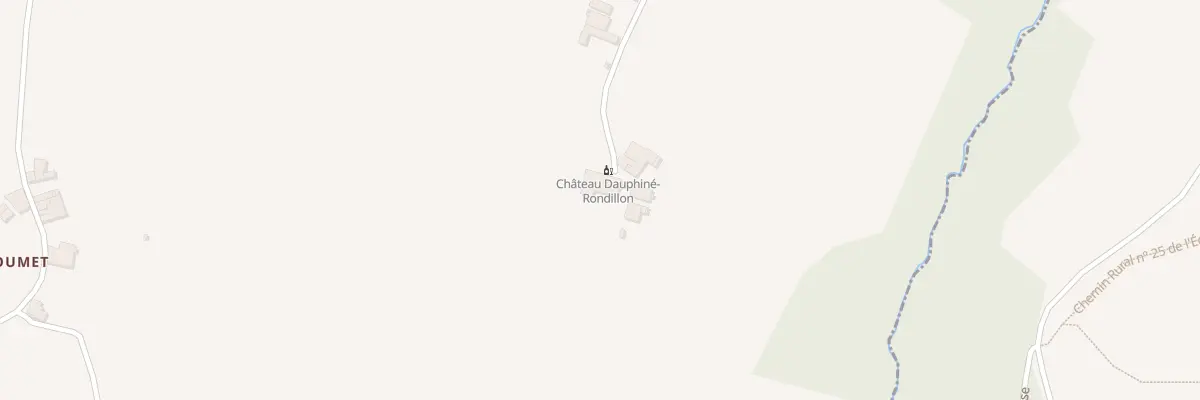 Plan du 11 Rondillon à Loupiac