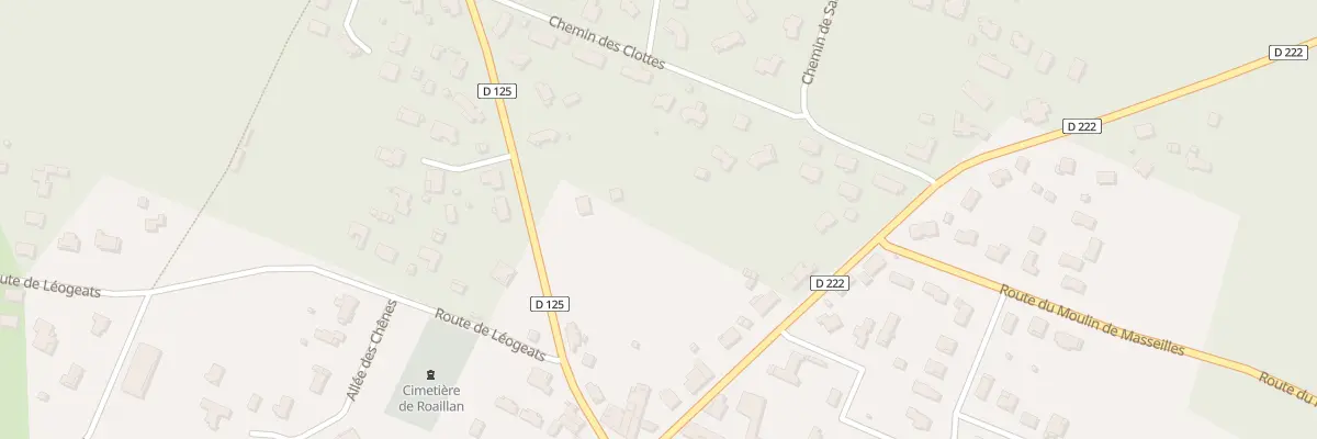 Plan du 10B Rte de Sauternes à Roaillan