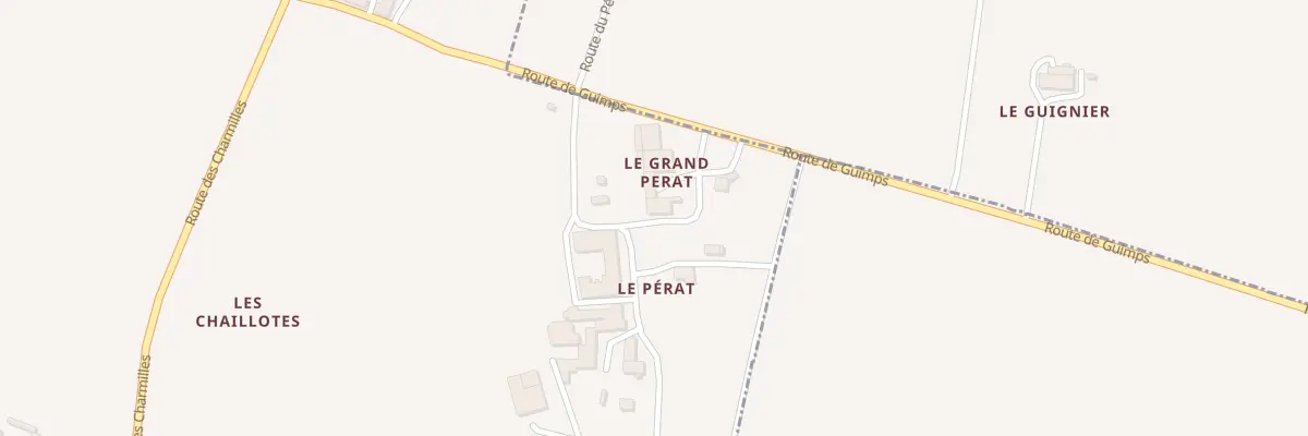 Plan du 15 Che du Perat à Brie-sous-Archiac