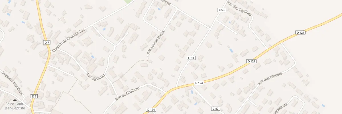 Plan du 7 Che de la Motte Claveau à Aigondigné