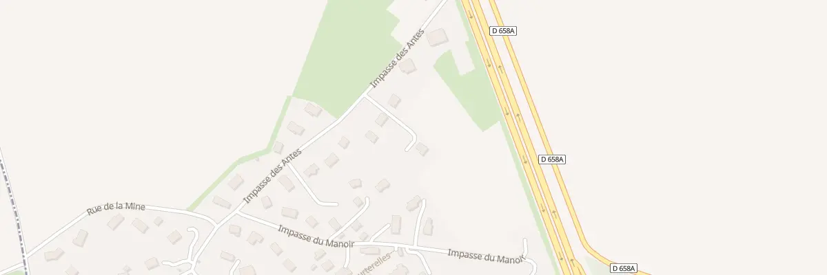 Plan du 14 Imp des Antes à Cauvicourt