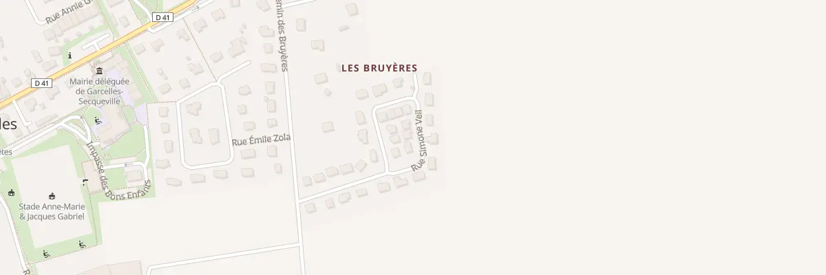 Plan du 13 Rue Simone Veil au Castelet