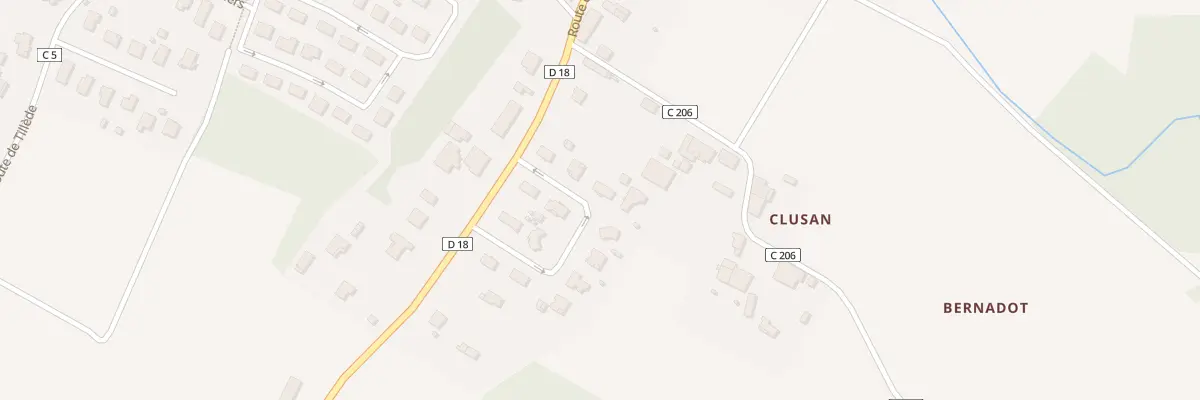 Plan du 3 All de Cluzan à Arveyres