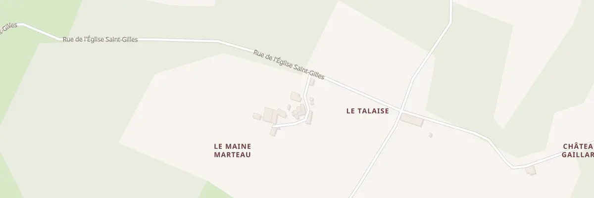 Plan du 5433 Le Maine Marteau à Chepniers