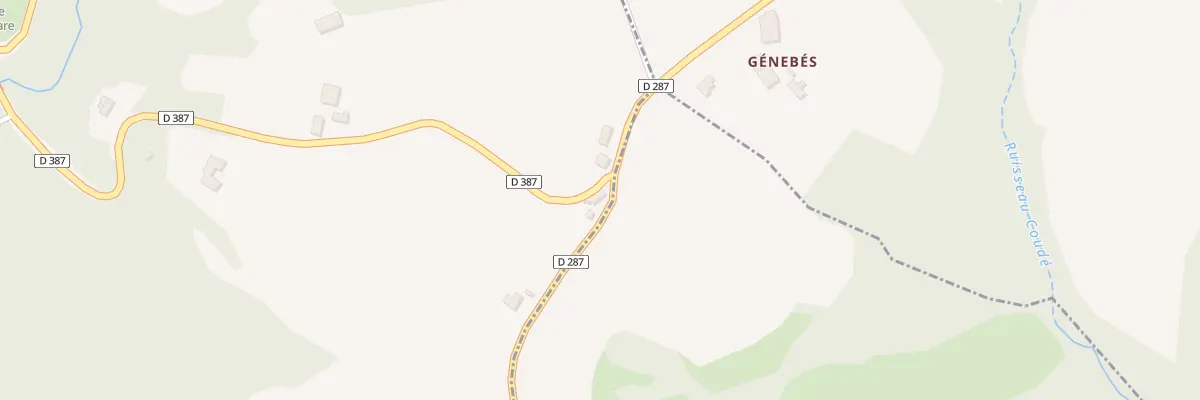 Plan du 9810 Rte d’Ossau à Arros-de-Nay