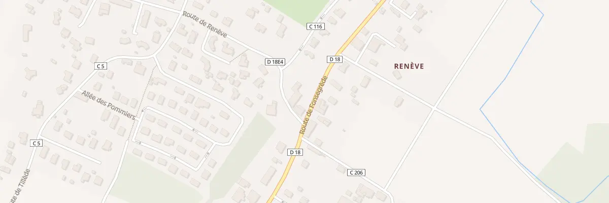 Plan du 8 Rte de Fonsegrede à Arveyres