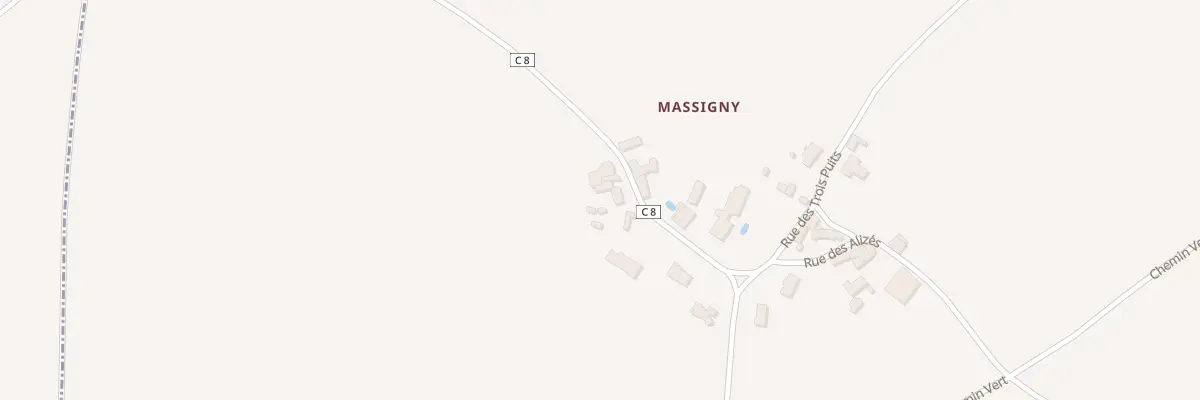 Plan du 5042 Massigny à Sainte-Gemme