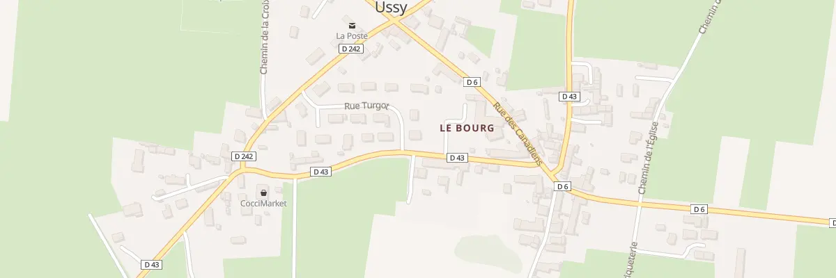 Plan du 2 Rue Turgot à Ussy