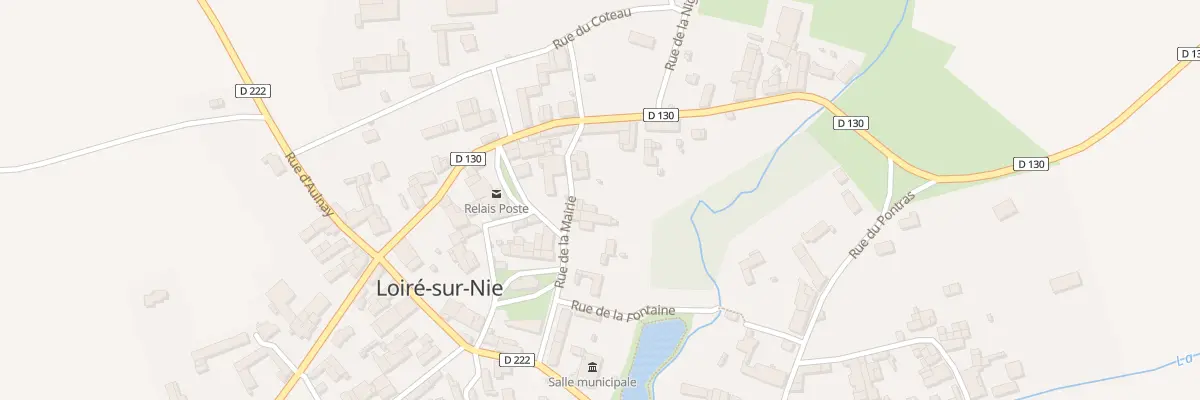 Plan du 7 Rue de la Mairie à Loiré-sur-Nie