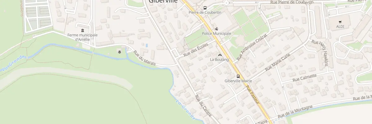 Plan du 21 Rue du Centre à Giberville
