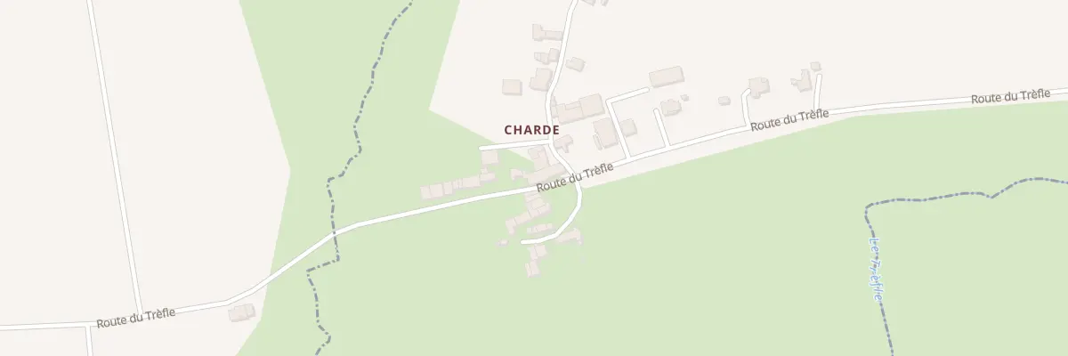 Plan du 5105 Charde à Guimps