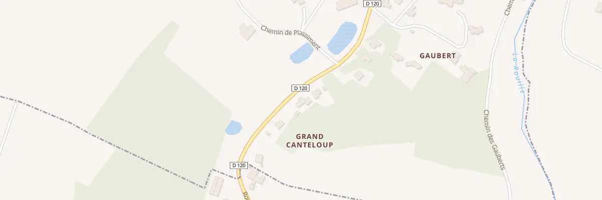 Plan du 19 Che de Canteloup à Cadarsac