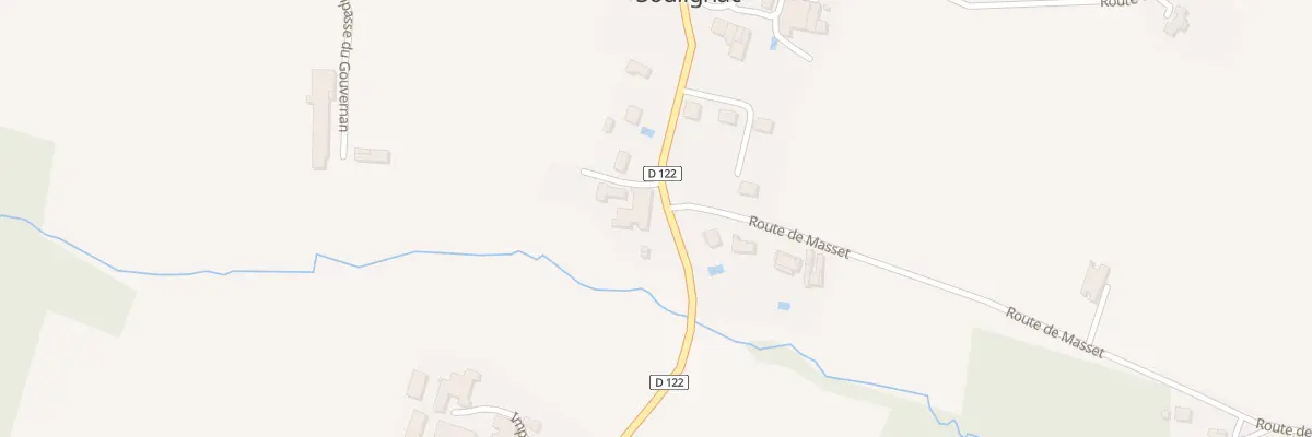 Plan du 91 Le Pont à Soulignac