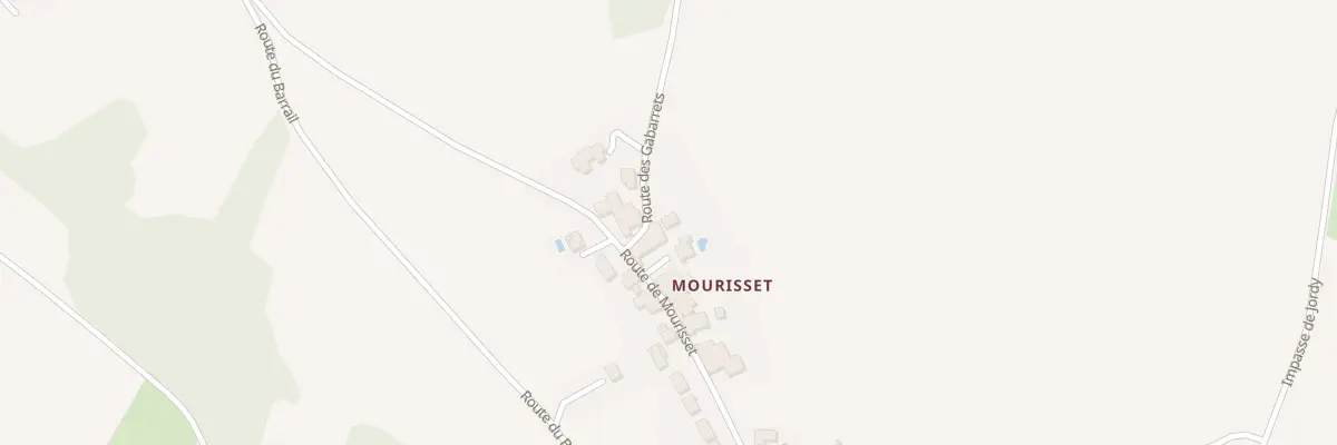 Plan du 41 Mourisset à Omet