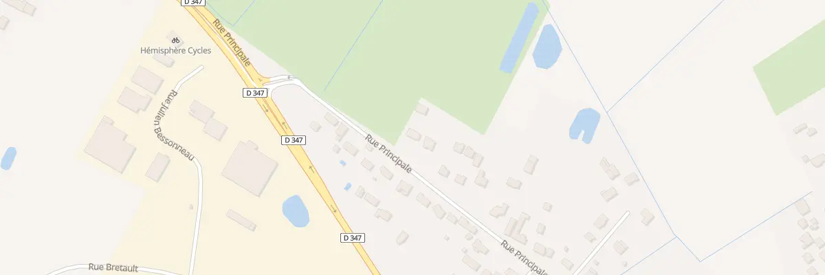Plan du 206 Rue Principale à Mazé-Milon