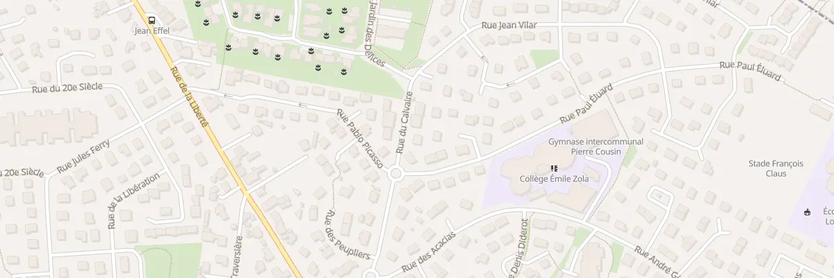 Plan du 9 Rue du Calvaire à Giberville