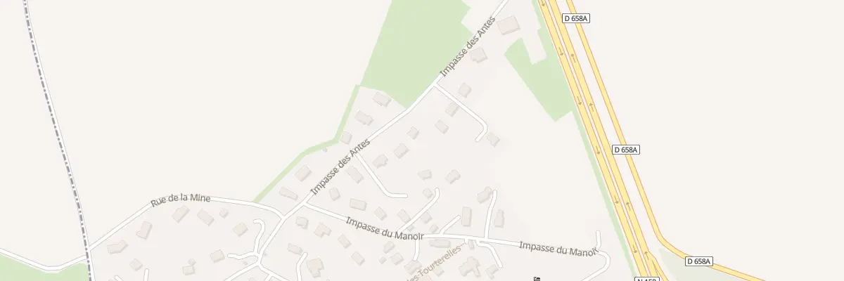 Plan du 8 Imp des Antes à Cauvicourt