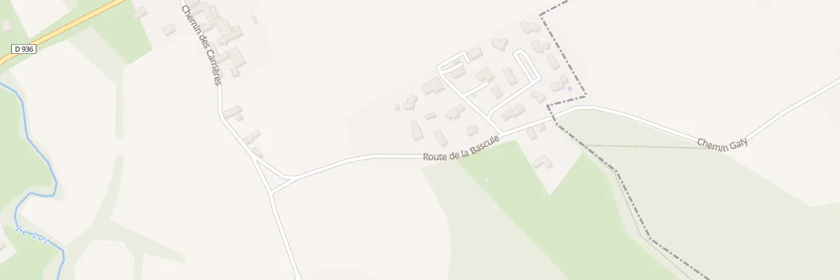 Plan du 9269 Rte de la Bascule à Arros-de-Nay