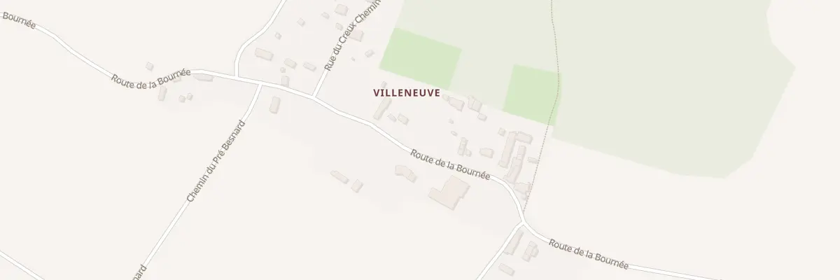 Plan du 12 Rte de la Bournée à Dénezé-sous-Doué
