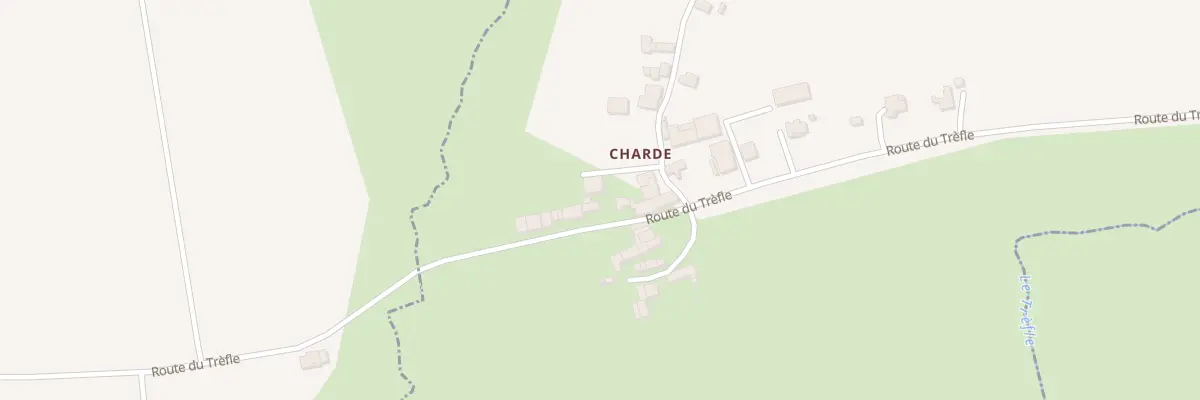 Plan du 3012 Rte du Trèfle à Guimps