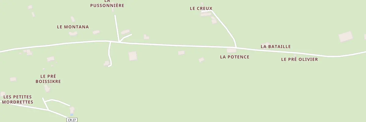 Plan du 810 Rte du Bas de la Lande à Saint-Georges-sur-Erve
