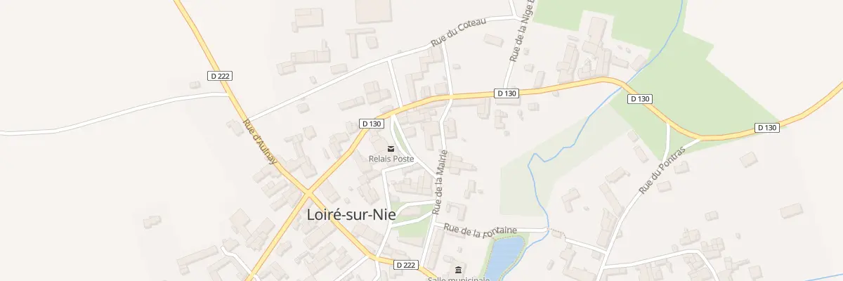 Plan du 1 Rue de la Grand Chapitre à Loiré-sur-Nie