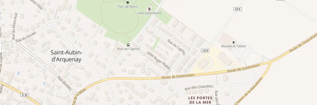 Plan du 12 All Roger Mallet à Saint-Aubin-d’Arquenay