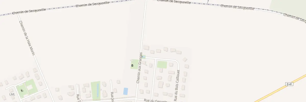 Plan du 40 Rue du Bois Caillouet au Castelet