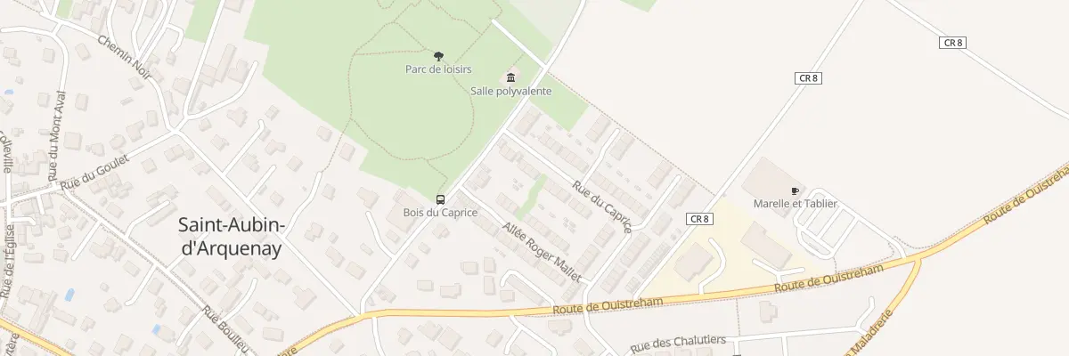 Plan du 28 Rue du Caprice à Saint-Aubin-d’Arquenay