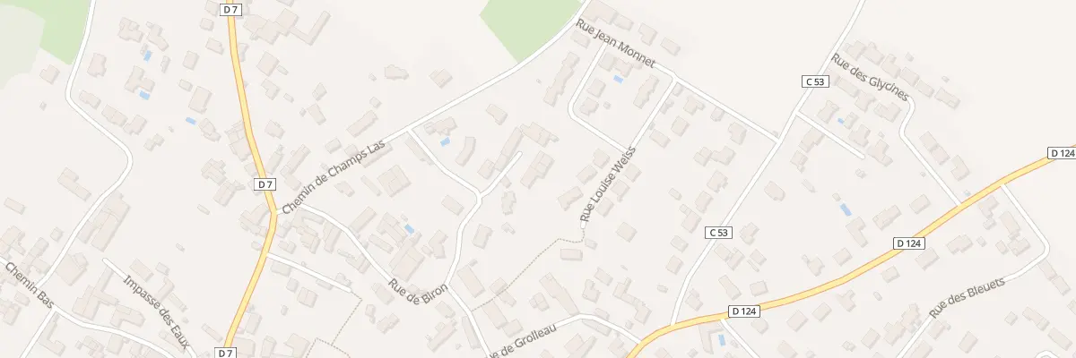 Plan du 9 Rue de la Tauderie à Aigondigné