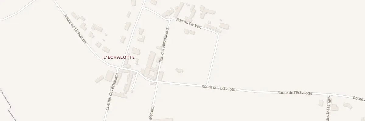 Plan du 806 Rte de l’Échalotte à Juillac-le-Coq