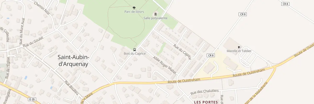 Plan du 6 All Roger Mallet à Saint-Aubin-d’Arquenay