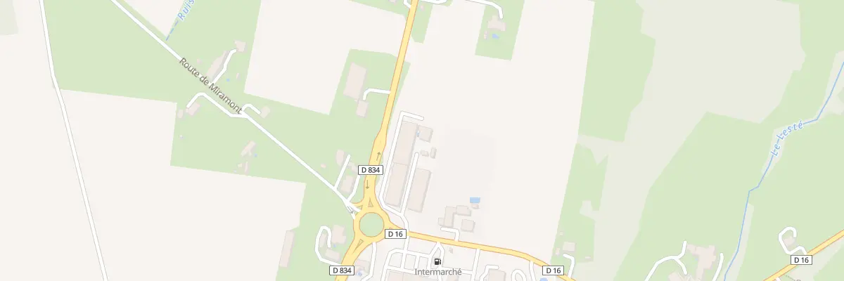 Plan du 9016 Av Georges Phésans à Garlin