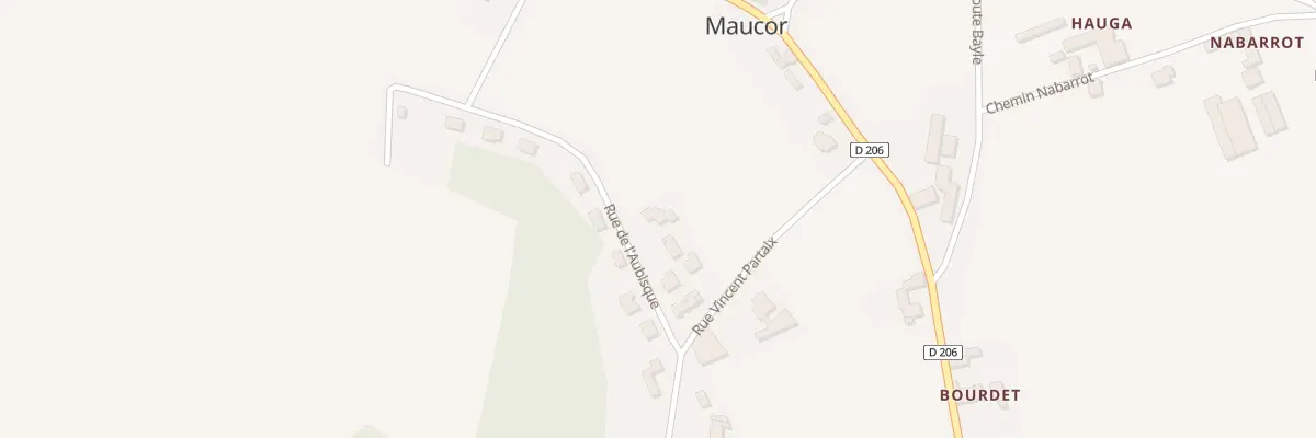 Plan du 18 Rue de l’Aubisque à Maucor