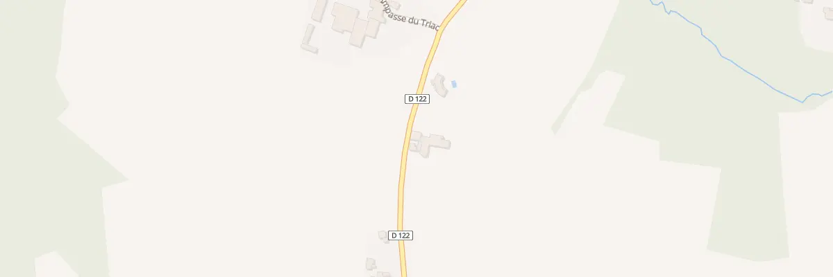 Plan du 569 Rte de la Pointe à Soulignac