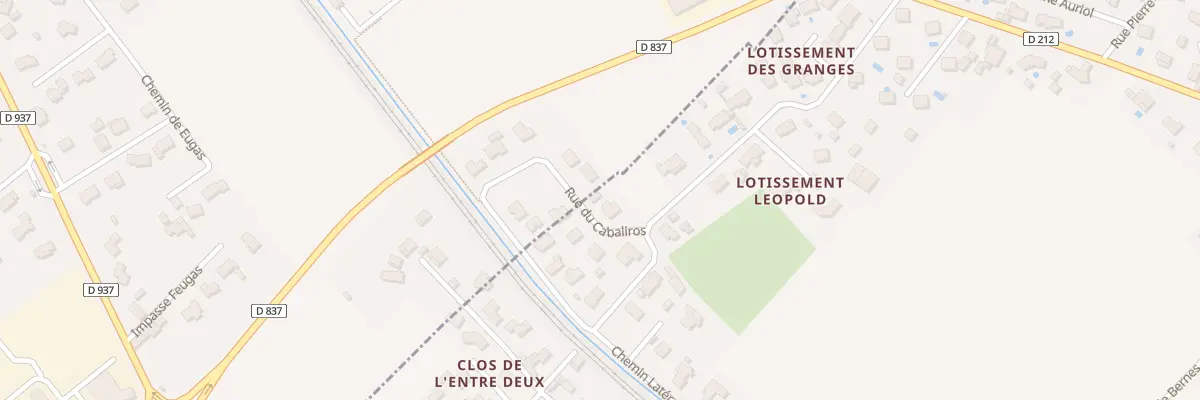 Plan du 4 Rue du Cabaliros à Bordes