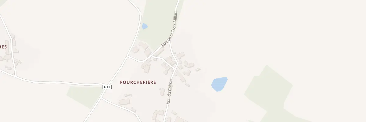 Plan du 1 Rue du Chiron à Luché-Thouarsais