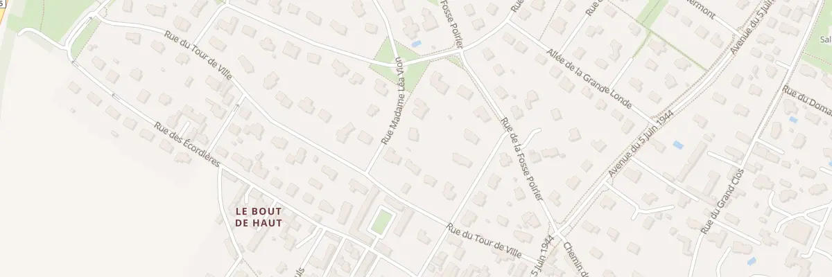 Plan du 4 Rue Madame Léa Vion à Bénouville