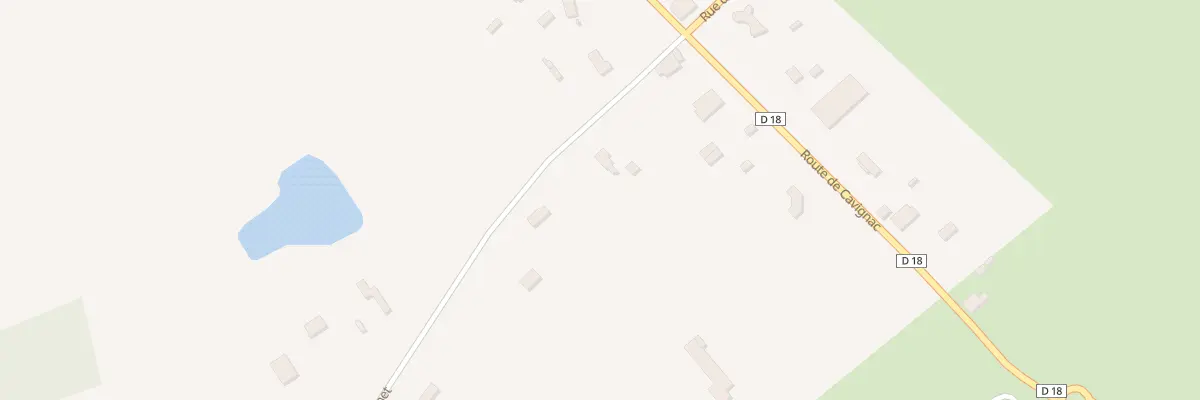 Plan du 3B Che de Daudinet à Galgon