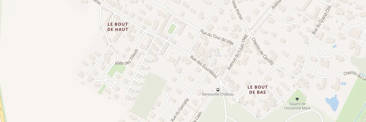 Plan du 5 Rue des Écordières à Bénouville
