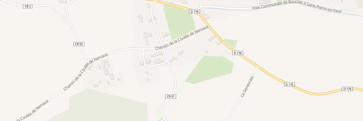 Plan du 11 Che de la Coulée de Nervaux à Gennes-Val-de-Loire